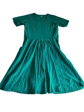 Svaha Large Green Organic Cotton Dress